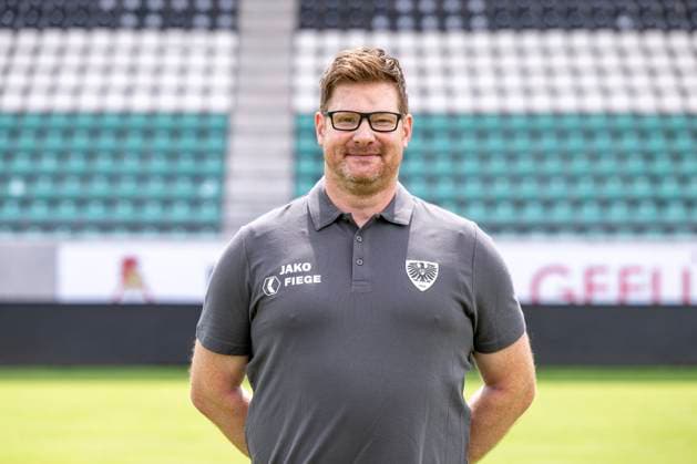 Zeugwart Helge Dahms SC Preußen Münster 06 3 league, portrait date 2023 2024, Copyright: xDavidxInderliedx
