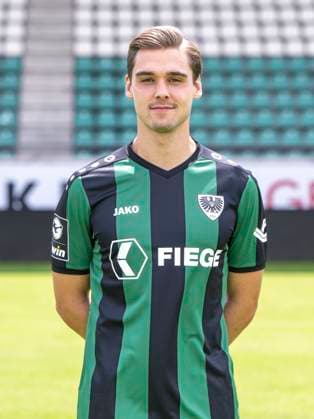 Thomas Kok SC Preußen Münster 06 3 league, portrait date 2023 2024, Copyright: xDavidxInderliedx