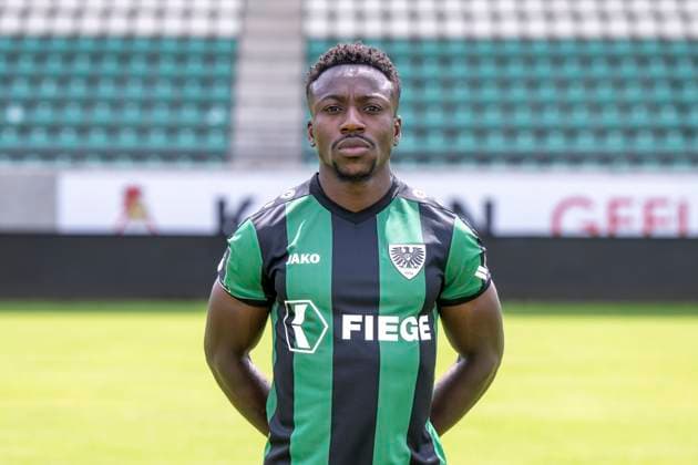 Shaibou Oubeyapwa SC Preußen Münster 06 3 Liga, portraits date 2023 2024, Copyright: xDavidxInderliedx