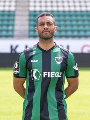 Andrew Wooten SC Preußen Münster 06 3 Liga, portrait date 2023 2024, Copyright: xDavidxInderliedx