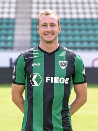 Simon Scherder SC Preußen Münster 06 3 league, portrait date 2023 2024, Copyright: xDavidxInderliedx