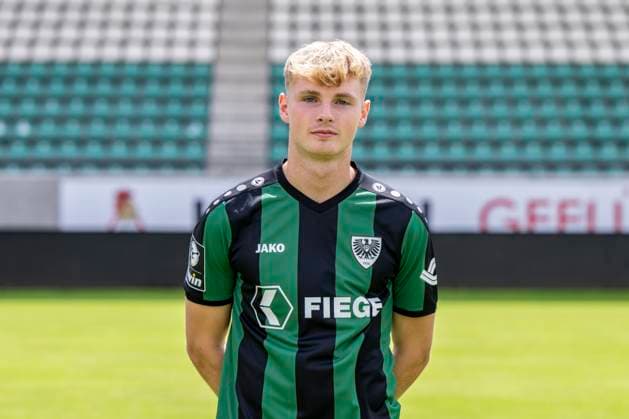 Marvin Benjamins SC Preußen Münster 06 3 league, portrait date 2023 2024, Copyright: xDavidxInderliedx