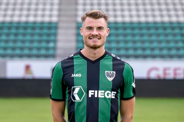 Niko Koulis SC Preußen Münster 06 3 league, portrait date 2023 2024, Copyright: xDavidxInderliedx