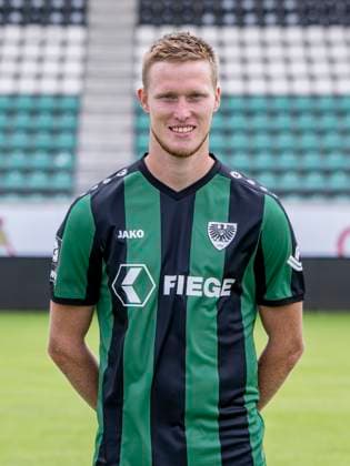 Gerrit Wegkamp SC Preußen Münster 06 3 league, portrait date 2023 2024, Copyright: xDavidxInderliedx