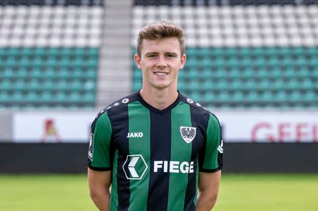 Jano Ter Horst SC Preußen Münster 06 3 league, portrait date 2023 2024, Copyright: xDavidxInderliedx