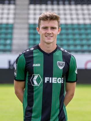 Jano Ter Horst SC Preußen Münster 06 3 league, portrait date 2023 2024, Copyright: xDavidxInderliedx