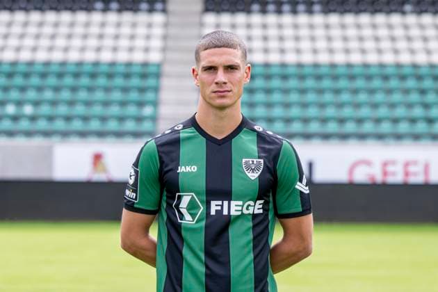 Luca Bazzoli SC Preußen Münster 06 3 league, portrait date 2023 2024, Copyright: xDavidxInderliedx