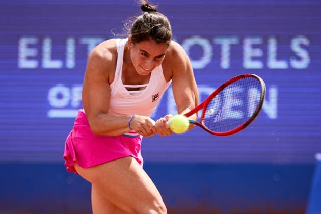 BÅSTAD 20230714 Emma Navarro, USA, in the semifinals of the Nordea Open tennis tournament in Bastad BÅSTAD SVERIGE Tennis x11830x  Copyright: xAndersxBjurö TTx NORDEA OPEN 2023