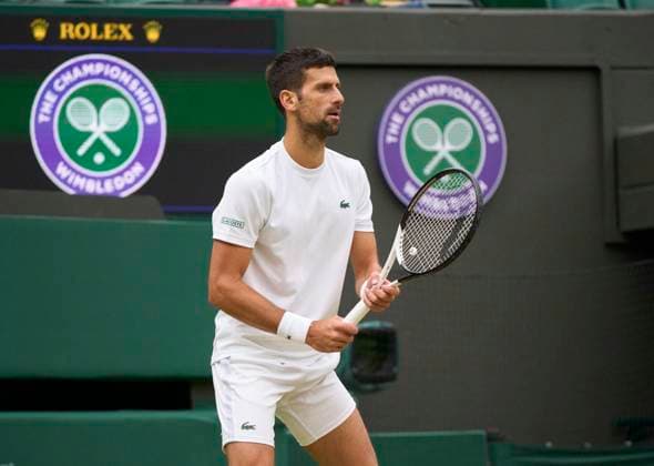 Tennis, Wimbledon, Day 12, Novak Djokovic Practice