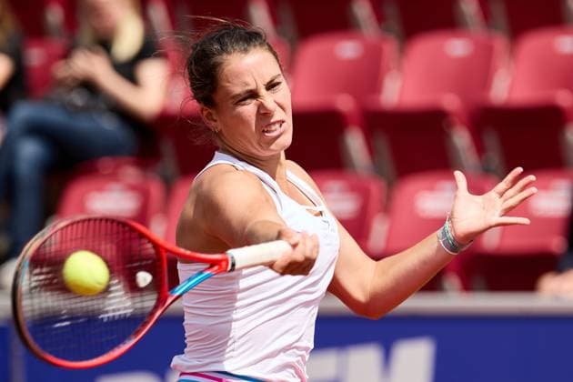 Emma Navarro, USA, in the semifinal tennismatch during Bastad Nordea Open in Bastad, Sweden on Friday, July14, 2023 BASTAD SWEDEN Tennis x11830x  Copyright: xAndersxBjuro TTx SWEDEN TENNIS NORDEA OPEN 2023