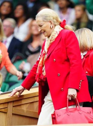 Mandatory Credit: Photo by Javier Garcia Shutterstock (14009601p) Princess Michael of Kent in the Royal Box on Centre Court Wimbledon Tennis Championships, Day 12, The All England Lawn Tennis and Croquet Club, London, UK - 14 Jul 2023 Wimbledon Tennis Championships, Day 12, The All England Lawn Tennis and Croquet Club, London, UK - 14 Jul 2023  Copyright: xJavierxGarcia Shutterstockx 14009601p