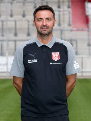 Teampraesentation Halle 3 Liga Hallescher FC, 3 Liga, Porträttermin 2023 2024, Halle, 13 07 2021, Leuna Chemie Stadion, Football , In the picture coach Sreto Ristic ,