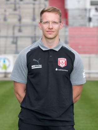 Teampraesentation Halle 3 Liga Hallescher FC, 3 Liga, Porträttermin 2023 2024, Halle, 13 07 2021, Leuna Chemie Stadion, Football , In the picture condition coach John Brandes ,