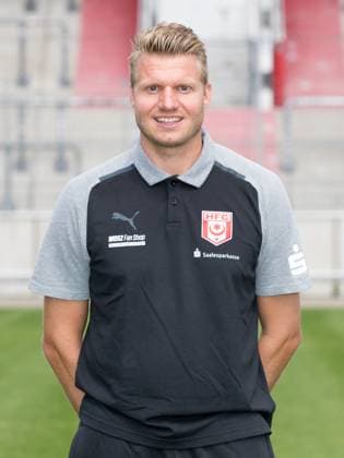 Teampraesentation Halle 3 Liga Hallescher FC, 3 Liga, Porträttermin 2023 2024, Halle, 13 07 2021, Leuna Chemie Stadion, Football , In the picture goalkeeper coach Marian Unger ,