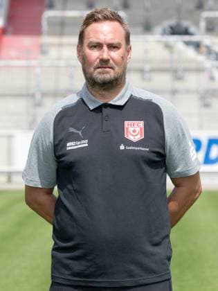 Teampraesentation Halle 3 Liga Hallescher FC, 3 Liga, Porträttermin 2023 2024, Halle, 13 07 2021, Leuna Chemie Stadion, Football , In the picture team manager Mario Nickeleit ,