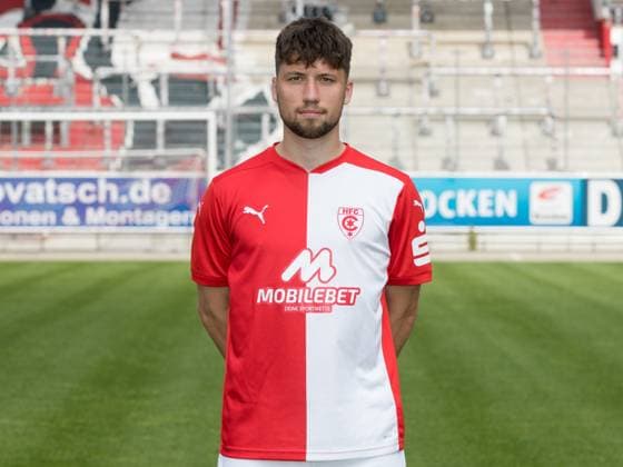 Teampraesentation Halle 3 Liga Hallescher FC, 3 Liga, Porträttermin 2023 2024, Halle, 13 07 2021, Leuna Chemie Stadion, Football , In the picture Tom Baumgart ,