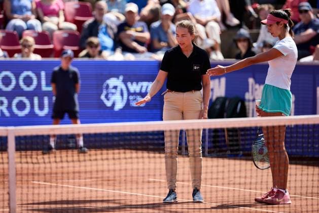 BÅSTAD 20230714 Olga Danilovic, Serbia in the semi-final of the Nordea Open tennis tournament in Bastad BÅSTAD SVERIGE Tennis x11830x  Copyright: xAndersxBjurö TTx NORDEA OPEN 2023