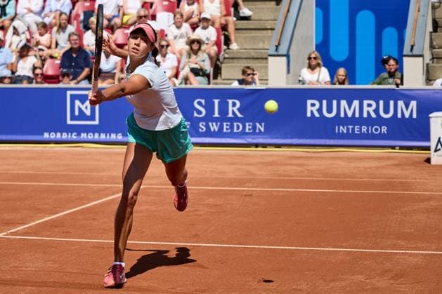 BÅSTAD 20230714 Olga Danilovic, Serbia in the semi-final of the Nordea Open tennis tournament in Bastad BÅSTAD SVERIGE Tennis x11830x  Copyright: xAndersxBjurö TTx NORDEA OPEN 2023
