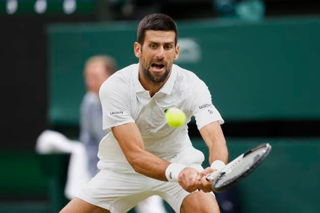 Novak Djokovic SRB Mens Singles, Semi Final Copyright: xJuergenxHasenkopfx
