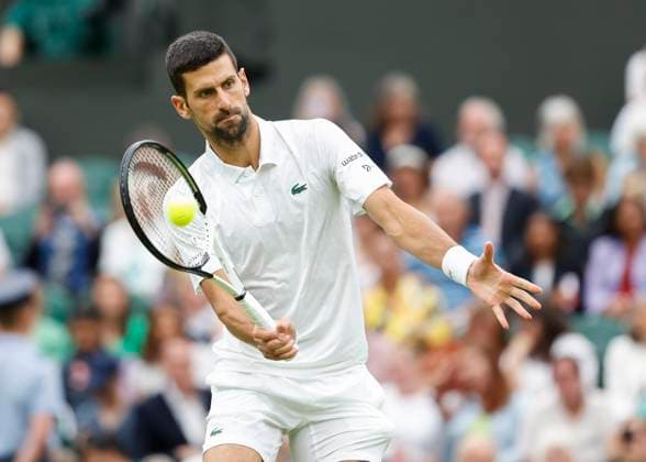 Novak Djokovic, Mens Singles, Semi Final Copyright: xJuergenxHasenkopfx