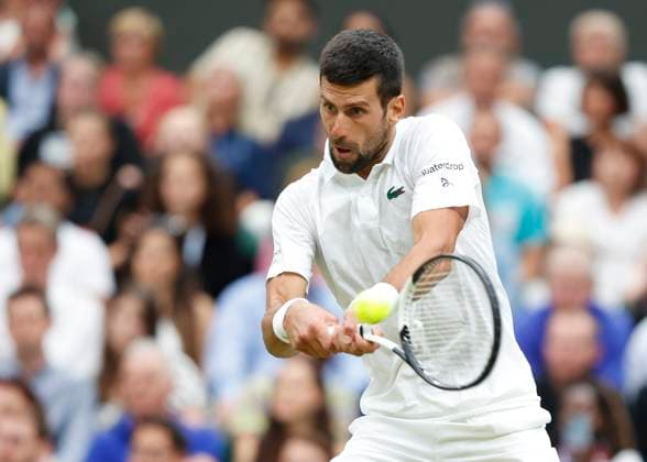 Novak Djokovic, Mens Singles, Semi Final Copyright: xJuergenxHasenkopfx