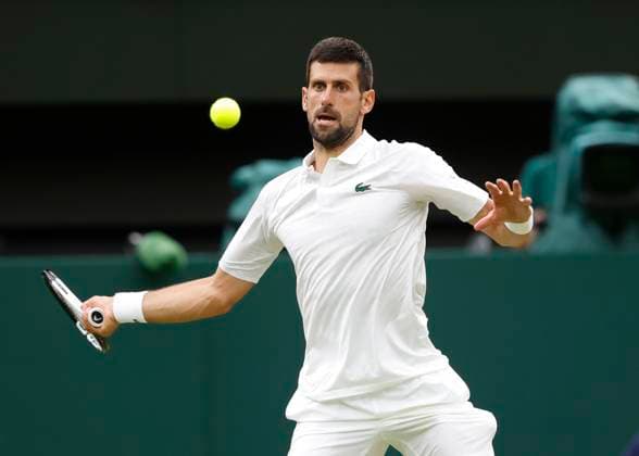 Novak Djokovic, Mens Singles, Semi Final Copyright: xJuergenxHasenkopfx
