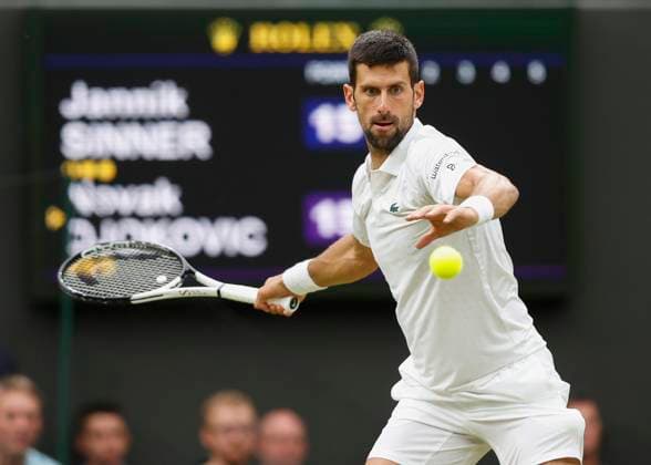 Novak Djokovic, Mens Singles, Semi Final Copyright: xJuergenxHasenkopfx