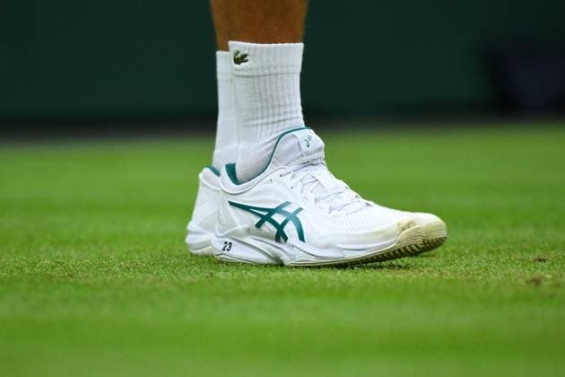 Wimbledon - Day 12 Novak Djokovic (SRB) during his semi final final round match of at the 2023 Wimbledon Championships at the AELTC in London, UK, on July 14, 2023. Photo by Corinne Dubreuil ABACAPRESS.COM London United Kingdom  Copyright: xDubreuilxCorinne ABACAx 860688_041 DubreuilxCorinne ABACAx 860688_041
