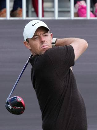 Mandatory Credit: Photo by Stuart Wallace Shutterstock (14003897n) Rory McIlroy (NIR) plays his tee shot at the 1st hole during the 3rd round. Genesis Scottish Open, Day Three, Golf, The Renaissance Club, North Berwick, UK - 15 Jul 2023 Genesis Scottish Open, Day Three, Golf, The Renaissance Club, North Berwick, UK - 15 Jul 2023  Copyright: xStuartxWallace Shutterstockx 14003897n