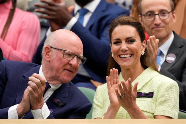 Tennis, Wimbledon, Day 13, Celebrity Guests
