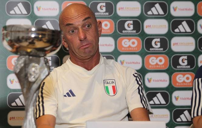 Football, U19 European Championship, National Team Italy Press Conference