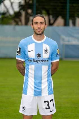 16 07 2023, football 3 league 2023 2024, TSV 1860 Munich, portrait date 2023 2024, at Grünwalderstrasse 114, Munich Marlon Frey TSV 1860 Munich