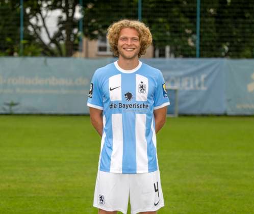 16 07 2023, football 3 league 2023 2024, TSV 1860 Munich, portrait date 2023 2024, at Grünwalderstrasse 114, Munich Jesper Verlaat TSV 1860 Munich ,