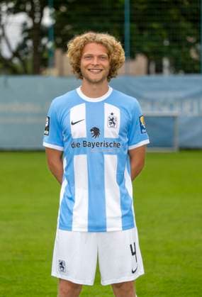 16 07 2023, football 3 league 2023 2024, TSV 1860 Munich, portrait date 2023 2024, at Grünwalderstrasse 114, Munich Jesper Verlaat TSV 1860 Munich ,