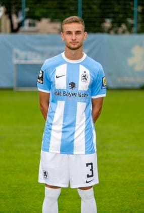 16 07 2023, football 3 league 2023 2024, TSV 1860 Munich, portrait date 2023 2024, at Grünwalderstrasse 114, Munich Niklas Lang TSV 1860 Munich ,