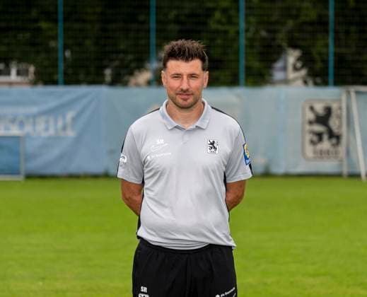 16 07 2023, football 3 league 2023 2024, TSV 1860 Munich, portrait date 2023 2024, at Grünwalderstrasse 114, Munich Co coach Stefan Reisinger TSV 1860 Munich