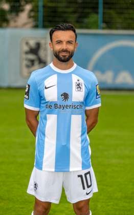 16 07 2023, football 3 league 2023 2024, TSV 1860 Munich, portrait date 2023 2024, at Grünwalderstrasse 114, Munich Albion Vrenezi TSV 1860 Munich