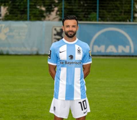 16 07 2023, football 3 league 2023 2024, TSV 1860 Munich, portrait date 2023 2024, at Grünwalderstrasse 114, Munich Albion Vrenezi TSV 1860 Munich