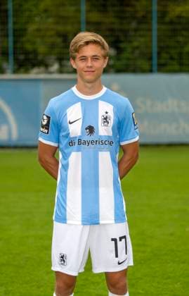 16 07 2023, football 3 league 2023 2024, TSV 1860 Munich, portrait date 2023 2024, at Grünwalderstrasse 114, Munich Daniel wine 1860 Munich