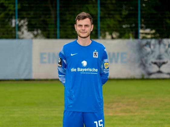 16 07 2023, football 3 league 2023 2024, TSV 1860 Munich, portrait date 2023 2024, at Grünwalderstrasse 114, Munich goalkeeper David Richter TSV 1860 Munich
