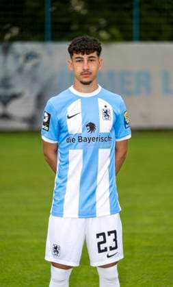 16 07 2023, football 3 league 2023 2024, TSV 1860 Munich, portrait date 2023 2024, at Grünwalderstrasse 114, Munich Devin Sür TSV 1860 Munich