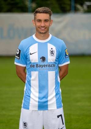 16 07 2023, football 3 league 2023 2024, TSV 1860 Munich, portrait date 2023 2024, at Grünwalderstrasse 114, Munich Julian Guttau TSV 1860 Munich