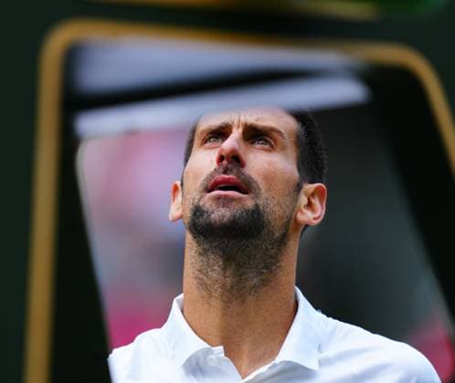 Mandatory Credit: Photo by Javier Garcia Shutterstock (14011311go) Novak Djokovic arguing with umpire Fergus Murphy during the Men s Singles final Wimbledon Tennis Championships, Day 14, The All England Lawn Tennis and Croquet Club, London, UK - 16 Jul 2023 Wimbledon Tennis Championships, Day 14, The All England Lawn Tennis and Croquet Club, London, UK - 16 Jul 2023  Copyright: xJavierxGarcia Shutterstockx 14011311go