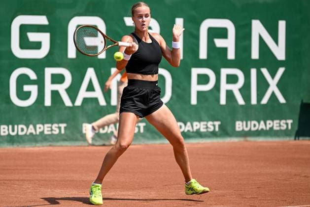 Anna Karolina Schmiediova (SVK) during the first day main droaw match of WTA250 Hungarian Gran Prix Tennis on July 17th, 2023 at Romai Teniszakademia , Budapest, Hungary  Copyright: xVinnyxOrlando IPAxSportx xipa-agx xx 0 IPA_IPA39271628