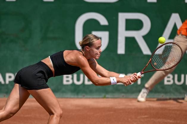 Anna Karolina Schmiediova (SVK) during the first day main droaw match of WTA250 Hungarian Gran Prix Tennis on July 17th, 2023 at Romai Teniszakademia , Budapest, Hungary  Copyright: xVinnyxOrlando IPAxSportx xipa-agx xx 0 IPA_IPA39271636