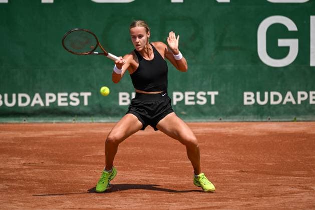 Anna Karolina Schmiediova (SVK) during the first day main droaw match of WTA250 Hungarian Gran Prix Tennis on July 17th, 2023 at Romai Teniszakademia , Budapest, Hungary  Copyright: xVinnyxOrlando IPAxSportx xipa-agx xx 0 IPA_IPA39271650