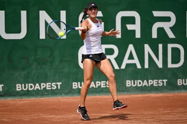 Elina Avanesyan (RUS) during the first day main draw match of WTA250 Hungarian Gran Prix Tennis on July 17th, 2023 at Romai Teniszakademia , Budapest, Hungary  Copyright: xVinnyxOrlando IPAxSportx xipa-agx xx 0 IPA_IPA39273339