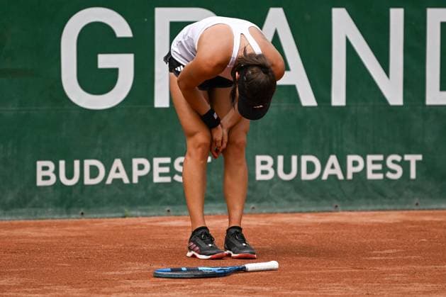 Elina Avanesyan (RUS) during the first day main draw match of WTA250 Hungarian Gran Prix Tennis on July 17th, 2023 at Romai Teniszakademia , Budapest, Hungary  Copyright: xVinnyxOrlando IPAxSportx xipa-agx xx 0 IPA_IPA39273349