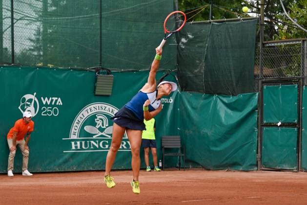 Claire Liu (USA) during the first day main draw match of WTA250 Hungarian Gran Prix Tennis on July 17th, 2023 at Romai Teniszakademia , Budapest, Hungary  Copyright: xVinnyxOrlando IPAxSportx xipa-agx xx 0 IPA_IPA39273770