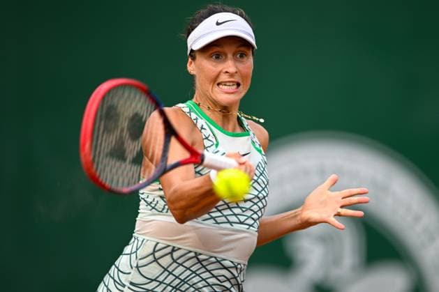 Sport Themen der Woche KW29 Sport Bilder des Tages Tatjana Maria (GER) during the first day main draw match of WTA250 Hungarian Gran Prix Tennis on July 17th, 2023 at Romai Teniszakademia , Budapest, Hungary  Copyright: xVinnyxOrlando IPAxSportx xipa-agx xx 0 IPA_IPA39274618
